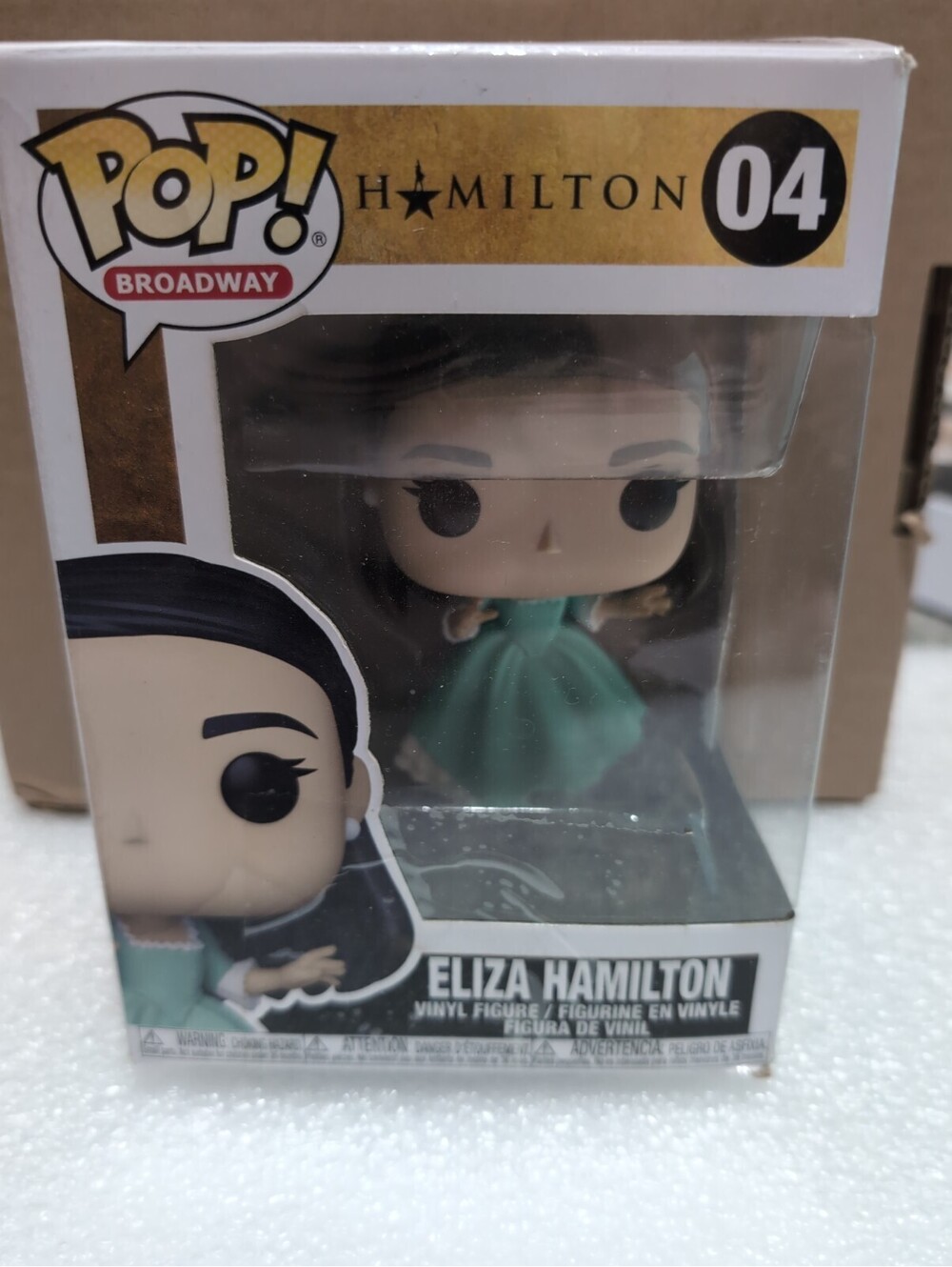 FUNKO POP BROADWAY: HAMILTON 04 ELIZA HAMILTON VINYL FIGURE Box Damage
